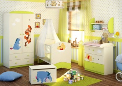 Kомната для новорожденной девочки.  Дисней бейби сити - Disney baby-City.