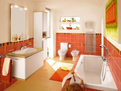 Ремонт и отделка ванной: дизайн большой ванной комнаты.