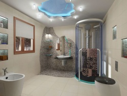 Ремонт и отделка ванной: дизайн современной ванной комнаты.